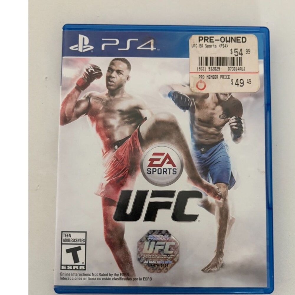 Playstation 4 EA sports UFC
